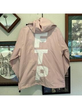 FTP F The Population Designer Vertical Logo Jacket Pink Size Men’s Medium